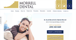 Desktop Screenshot of morrelldental.com